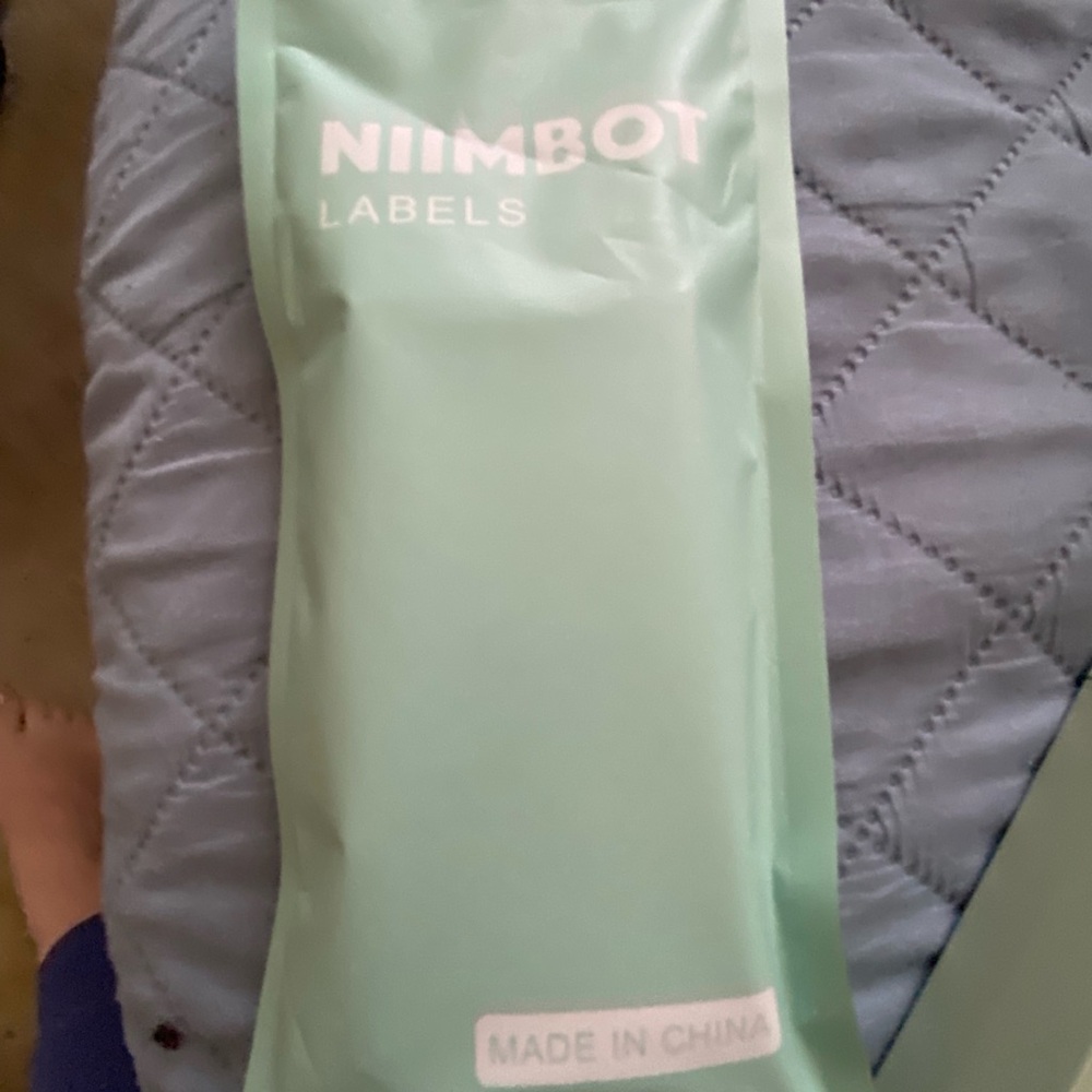Niimbot Labels Mint Green Packaging
